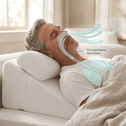 Noctis 2.0™ – Almohada Antirreflujo y Antirronquidos